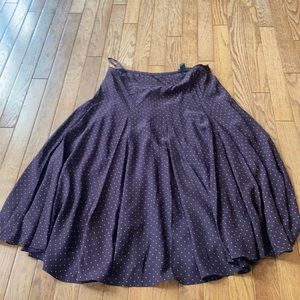 DKNY Purple Skirt